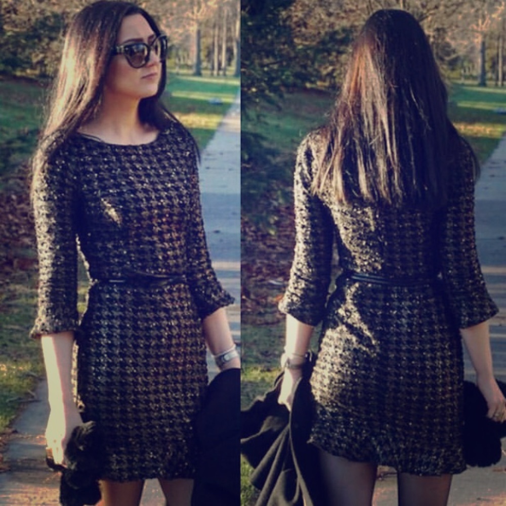 ABS Allen Schwartz Tweed Dress -Size Small